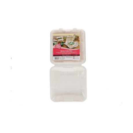 Boîte à gâteaux Bento FunCakes 20,8 x 22,1 cm (lot de 10)