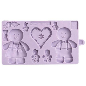 Karen Davies Gingerbread Biscuit Silicone Mold