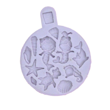 Karen Davies Miniature Mermaid Silicone Mold