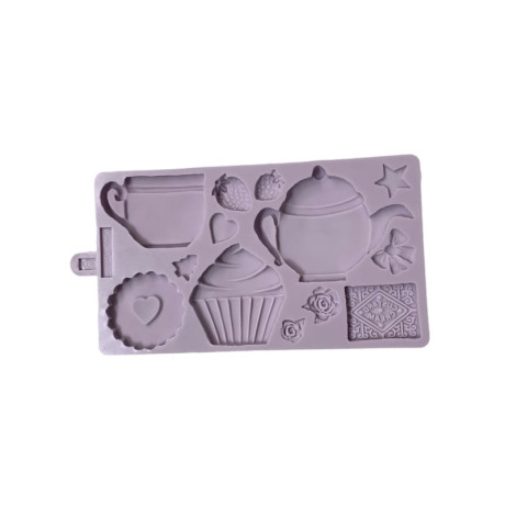 Karen Davies Afternoon Tea Silicone Mold