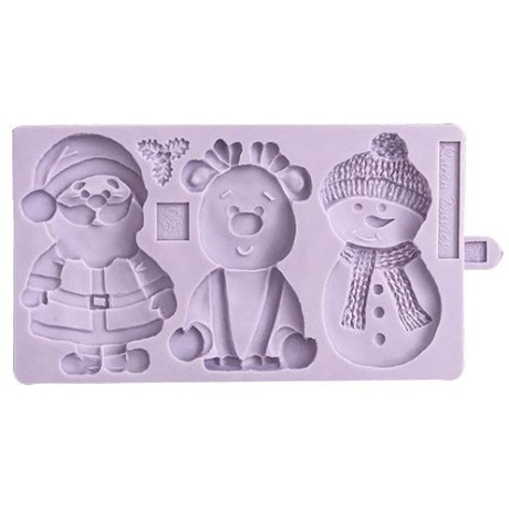 Karen Davies Christmas Biscuit Silicone Mold