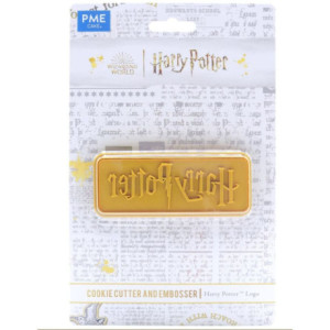 PME Harry Potter Logo Cookie Cutter & Stamp Kit 2 Pieces