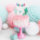 PartyDeco Llama Toppers (Pack of 5)