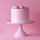 ALLCSmall cake stand  Pink