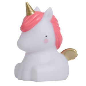 ALLC Cake Topper Little Golden Unicorn Nightlight