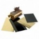 Gold folded cardboard 130 x 45 x 15 mm ( 200 pcs)