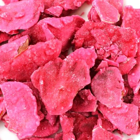 Crystallized large red roses petals 1 kg