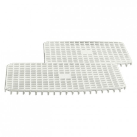 Grille d'égouttage pour bac alimentaire rectangulaire creux 13 L