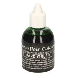 Sugarflair Airbrush Colour Dark Green 60 ml