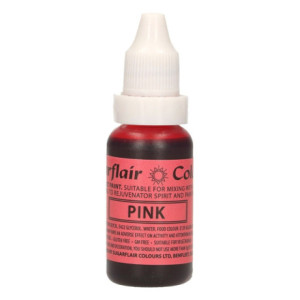 Colorant alimentaire liquide Sugarflair Pink 14 ml