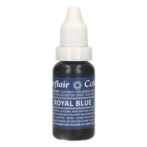 Colorant alimentaire liquide Sugarflair Royal Blue 14 ml