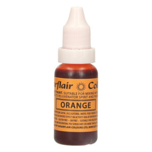 Sugarflair Liquid Food Colour Orange 14 ml