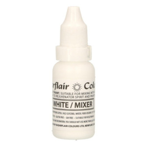 Sugarflair Liquid Food Colour White Mixer 14 ml