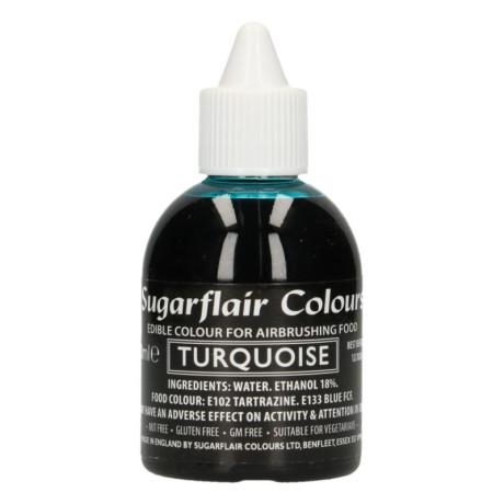 Sugarflair Airbrush Colour Turquoise 60 ml