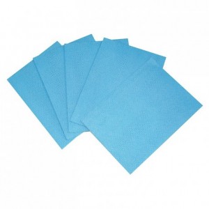 Non woven cloth blue 500 x 350 mm (25 pcs)