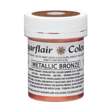 Peinture pour chocolat Sugarflair bronze 35 g