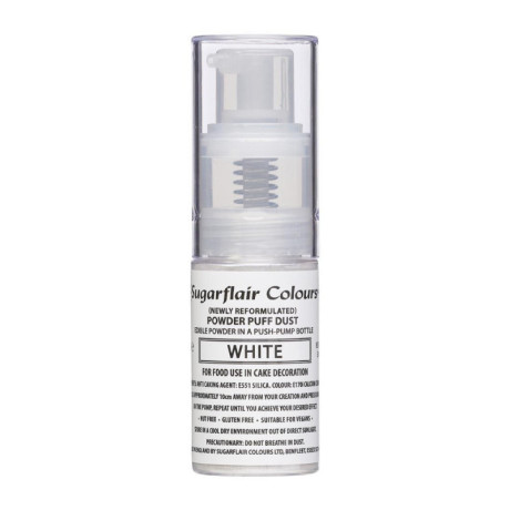 Sugarflair Edible Glitter Spray White 10 g