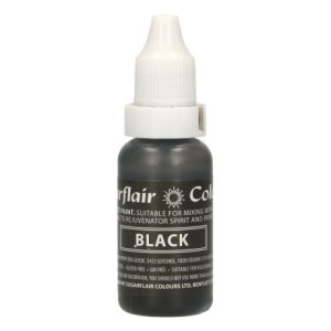 Sugarflair Liquid Food Colour Black 14 ml