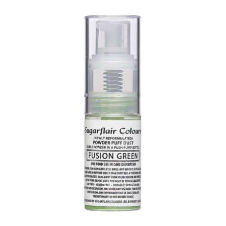 Sugarflair Edible Glitter Spray Fusion Green 10 g