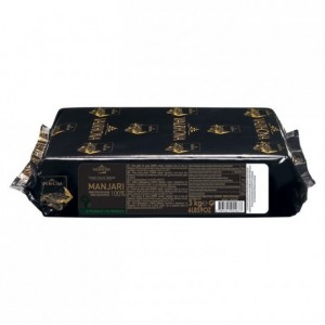 Manjari 100% pure cocoa paste Single Origin Madagascar blocks 3 kg