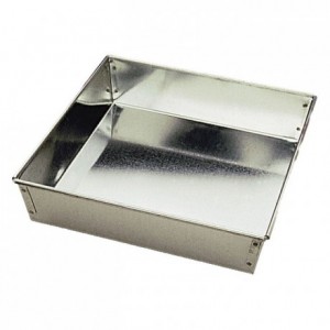 Square cake mould tin 220x220 mm (pack of 3)