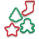 Wilton Christmas Cutters 4 Pieces