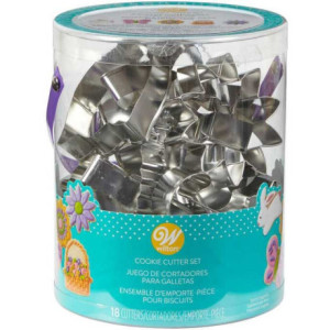 Wilton Easter Metal Cookie Cutters 18 Pieces