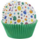 Wilton Polka Dots and Triangles Cupcake Baking Cups 75 Pieces