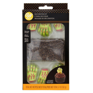 Kit de décoration Wilton main de zombie 12 pièces