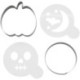 Wilton Halloween Cookie Cutters & Stencils 4 Pieces