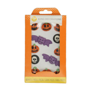 Wilton Royal Icing Decorations Halloween 12 Pieces