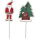 Toppers Wilton Noël 12 pièces