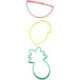 Wilton Cookie Cutters Pineapple, Watermelon, Lemon 3 Pieces