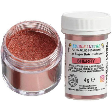 Sugarflair Edible Glitter Sherry 4 g