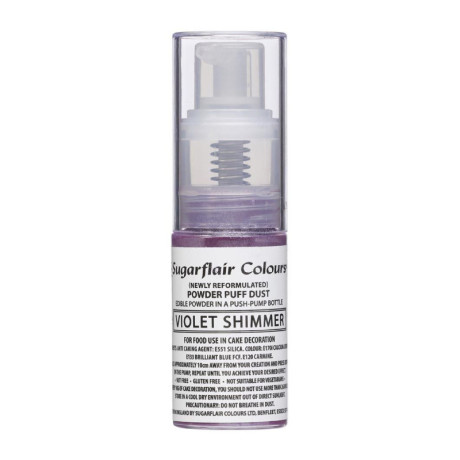 Sugarflair Edible Glitter Spray Violet Shimmer 10 g