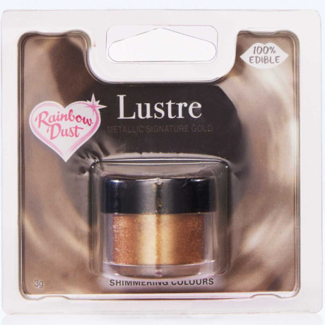 Paillettes alimentaires Rainbow Dust Signature Gold 3 g