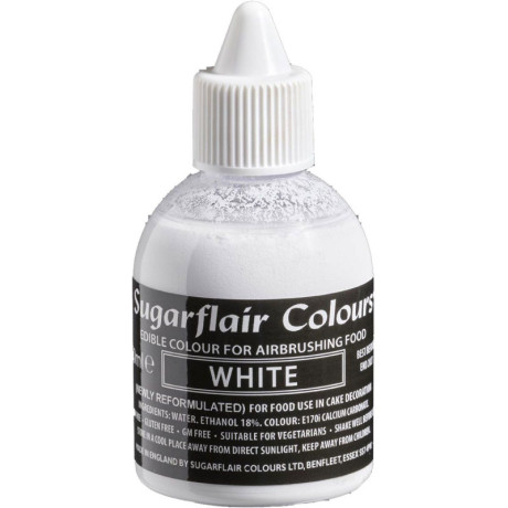 Sugarflair Airbrush Colour White 60 ml