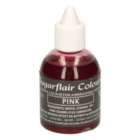 Sugarflair Airbrush Colour Pink 60 ml