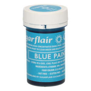 Sugarflair Matt Edible Paint Blue 20 g