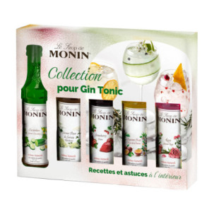 Gin Tonic Monin syrup set 5 x 5 cL