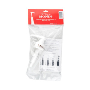 Syrup pump for 1 L Monin glass bottle