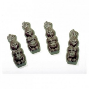 Chocolate mould polycarbonate 16 smiling rabbit