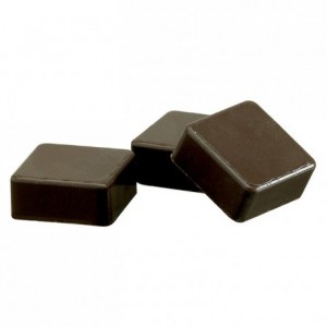 Moule 24 coques carrées en polycarbonate pour chocolat