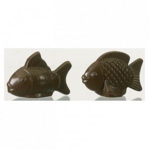 Chocolate mould polycarbonate 2 fishes