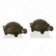 Moule 2 tortues en polycarbonate pour chocolat