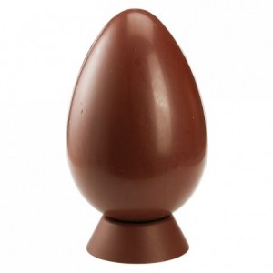 Chocolate mould polycarbonate 9 smooth half egg