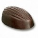 Moule 50 demi noix en polycarbonate pour chocolat