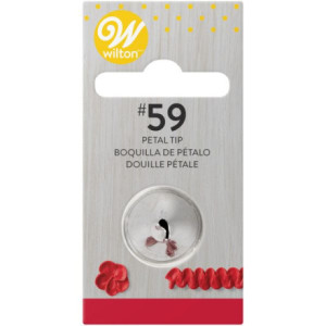 Decorating Tip Wilton 59 Petal Carded