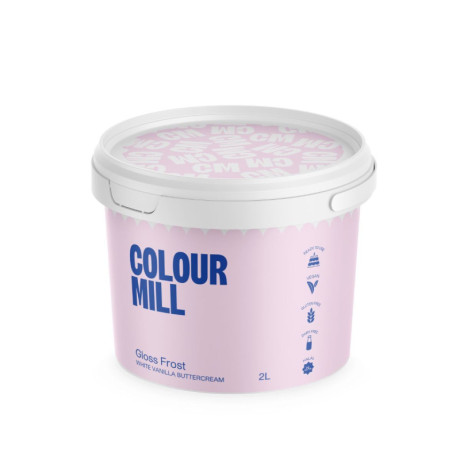 Buttercream Gloss Frost Colour Mill White 2 L