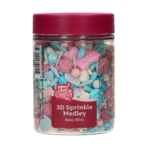 Medley en sucre 3D FunCakes Baby Bliss 70 g
